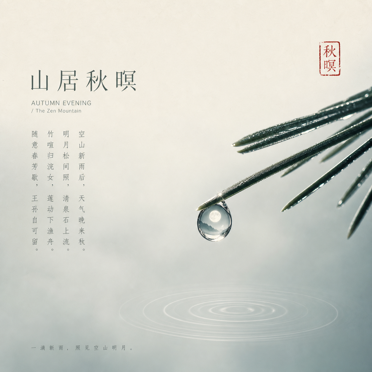 山居秋暝封面