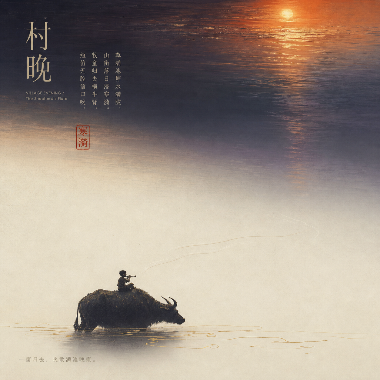 村晚封面