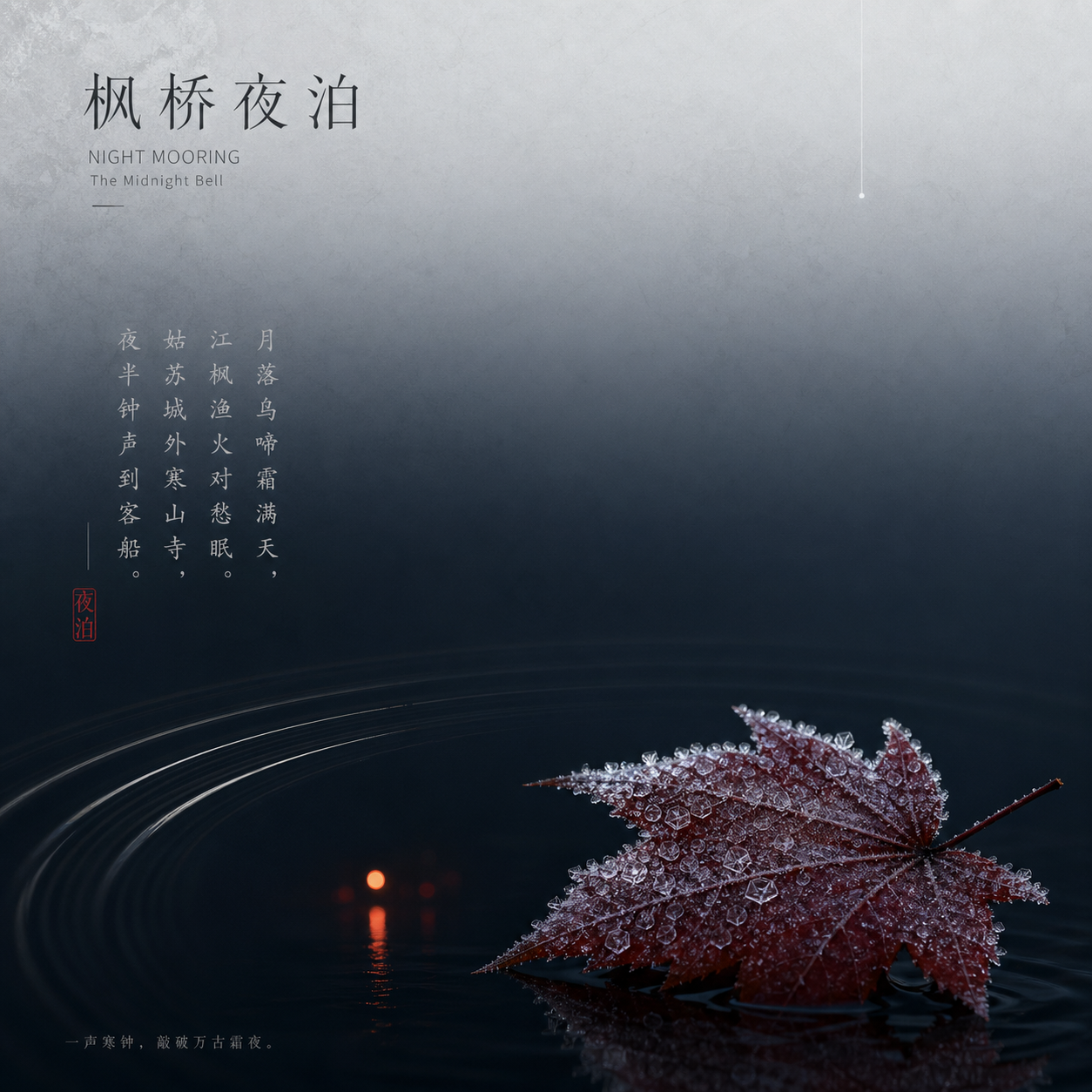 枫桥夜泊封面