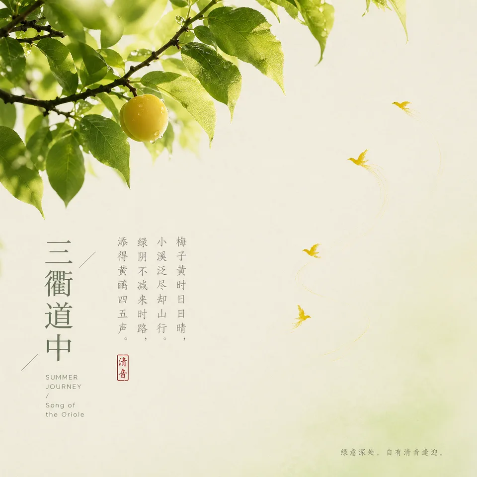 三衢道中封面