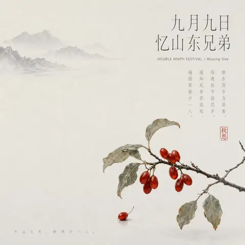 九月九日忆山东兄弟封面